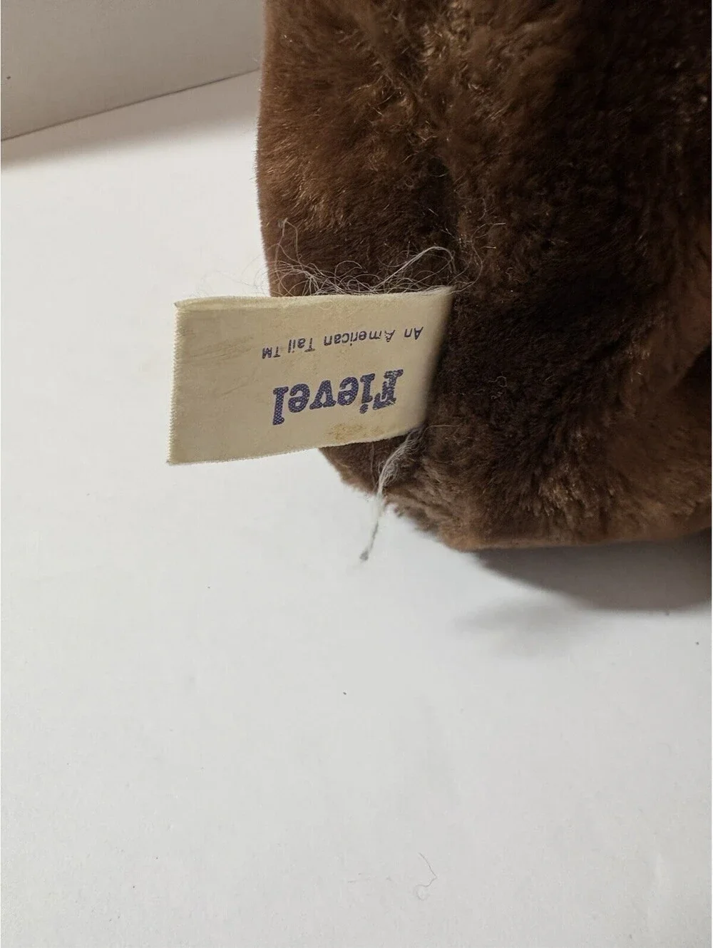 Vintage 1986 Fievel An American Tail 21” Plush Toy from Sears Caltoy NO HAT